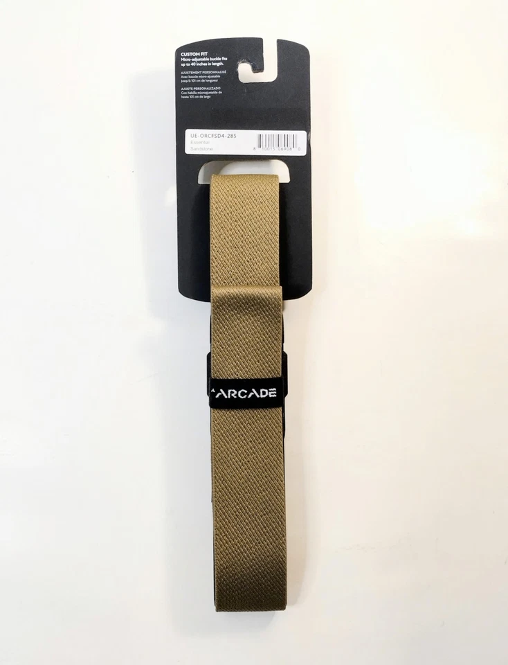 Cinturón Arcade Performance Stretch Adventure Color: Arenisca Talla Única hasta 40" Foto 2 de 4