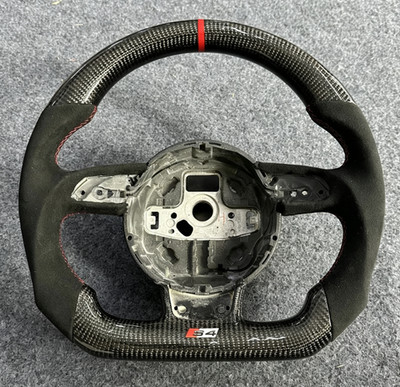Carbon Fiber Steering Wheel Fit For 2011 Audi S4
