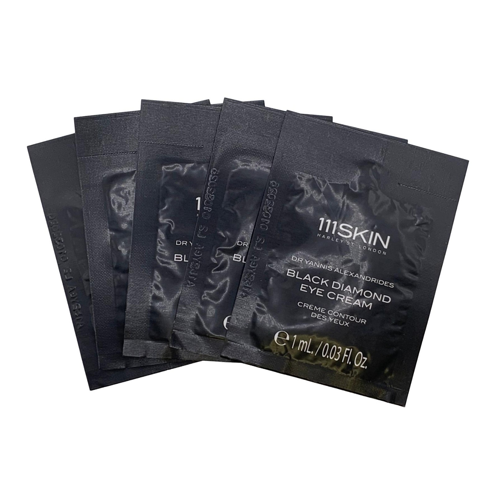 5X 111SKIN BLACK DIAMOND EYE CREAM 1 ml / .03 oz. each