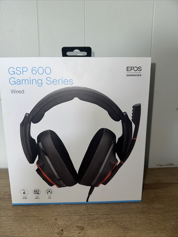 Sennheiser GSP 600 Professional Gaming Headset Wired Closed Acoustic PC+Mac+Xbox