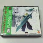 Final Fantasy VII 7 (Sony PlayStation 1, 1997) PS1 CIB w/Manual & Reg Card