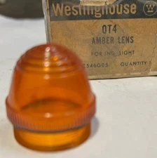 Westinghouse 0T4 Amber Indicator Light Lens - *NIB*