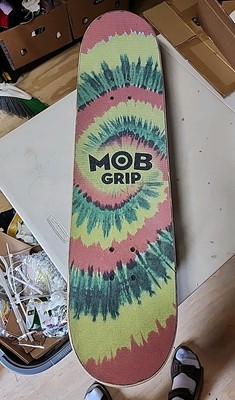 Plan B Skateboard Tie Dyed MOB Grip W Independent Trucker Co Spitfire Hardware