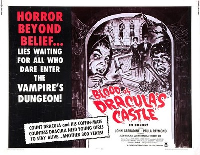 Blood of Draculas Castle 03 Movie Poster Art Print Studio Textur ModernStyle Th
