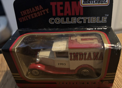 Indiana Hoosiers 2 Matchbox Team Collectible 1:64 Diecast Limited Ed Trucks 1993
