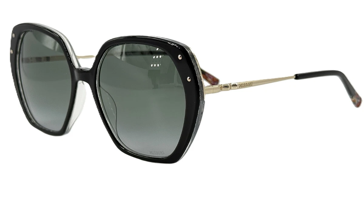 Missoni MIS 0040S Womens Plastic Sunglass 0WR7 Black Havana 52-22 Italy MISSONI MIS 0157 WR7 BLACK HAVANA 51/19/145 WOMAN Eyewear  main image 2