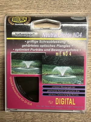 Bilora ND4 Graufilter 62mm Neutral Dichte NEU OVP