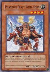 Phantom Beast Wild-Horn GLD2-EN012 Gold Series 2 Common