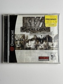 Kiss Psycho Circus The Nightmare Child Sega Dreamcast 2000 CIB - Tested!