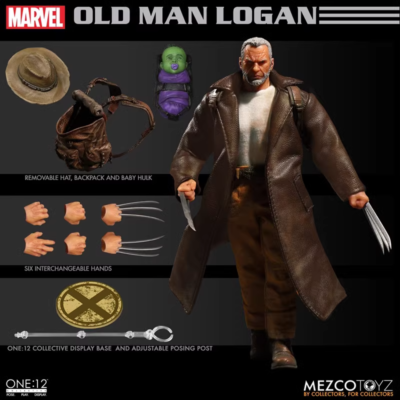 Mezco Toyz ONE:12 Wolverine Old Man Logan 6'' Action Figure In