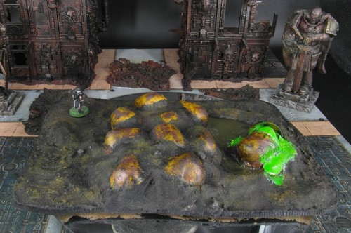 Warhammer 40k Battlescape Objective Mark Half Buried Wrecked Terrain Scenery GW - Bild 42 von 55