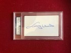 Johnny Unitas, "Autograph" (PSA / DNA) Encapsulated Cut (Scarce / Vintage)