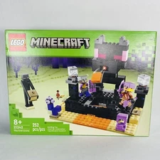 New! Lego Minecraft The End Arena Set 21242 End Warrior Battles Dragon Archer