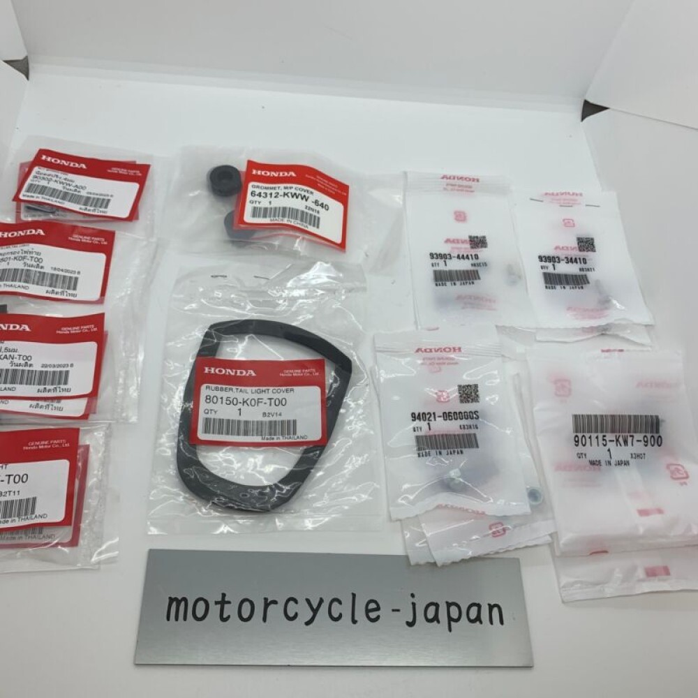 Honda Monkey 125 Genuine CHROME LED Tail Light Assy | eBay