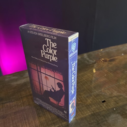 Vintage The Color Purple ( VHS) Warner Home Video Watermarks Brand New Sealed - Picture 2 of 6