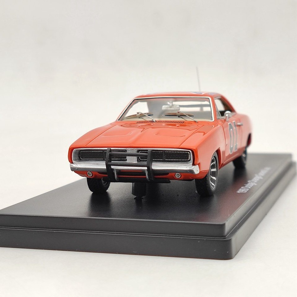 Auto World 1:43 Dodge Charger 1969 General Lee | Modèle Résine Édition Limitée, Décoration Et Collection, 12.5 Cm