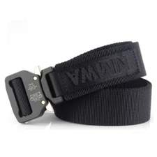 Tactical Belts Nylon Military Waist Belt with Metal Buckle Adjustable Heavy Duty