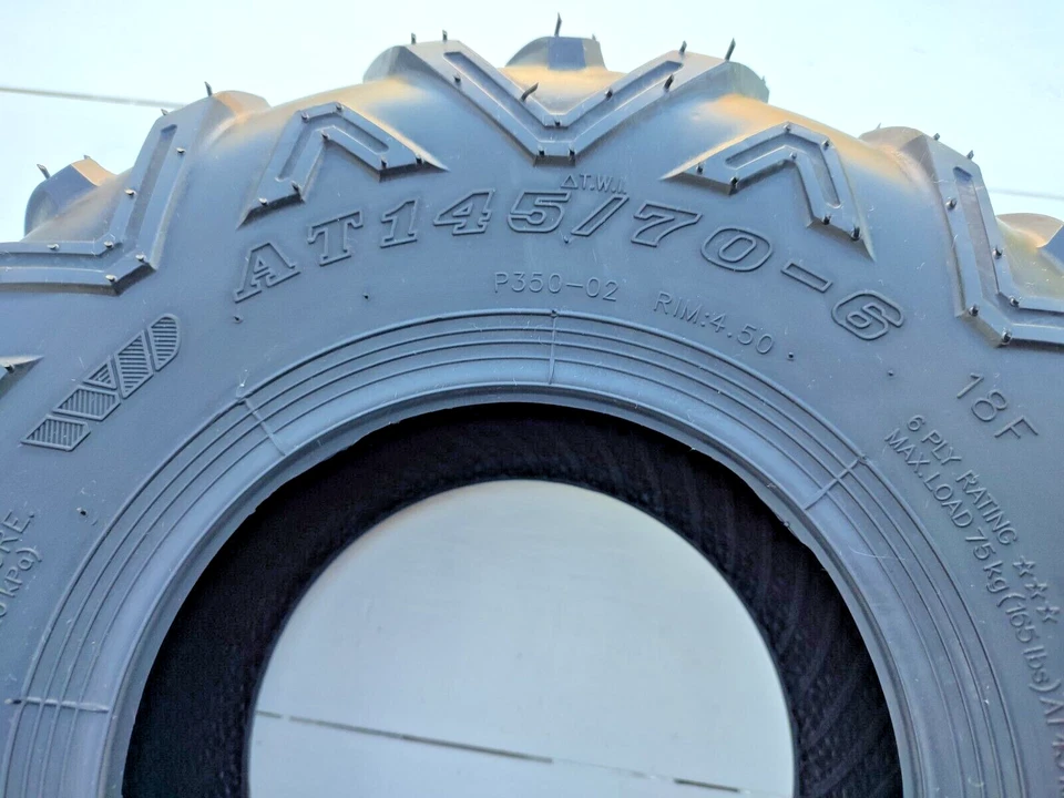 NEW 145 / 70 - 6 6 PLY JOURNEY WANDA TWI TYRE, 145/70-6 ATV/UTV TYRE 18F - Image 3 of 4