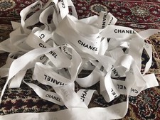 Authentic CHANEL TWILL Gift Wrap Ribbon BUNDLE 8 