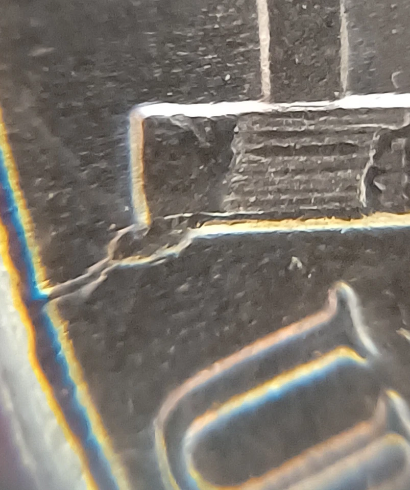 2016 P Jefferson Nickel Die Break Crack Revers Error - Image 3 of 4