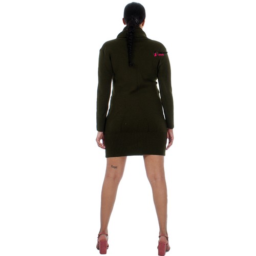 Ladies Cowl Neck Jumper Sweater Tops Tunic Long Sleeve Dress Size S Plus Size 18 - 第 46/147 張圖片