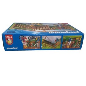 Playmobil Toy Set 4280 City Summer Backyard with Fence Bike Lawnmower for 4279