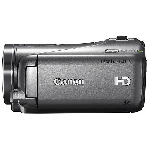 Canon LEGRIA HF M406 HD Camcorder - Dark Silver (10x Optical Zoom) EX-DISPLAY - Image 3 of 4