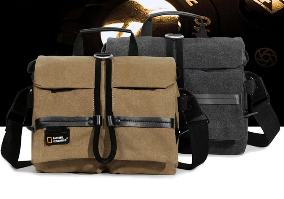 Canvas Camera case bag for Nikon D7100 D7000 D5200 D5100 D3200 D90 D610 D3S D2X - Image 4 of 4