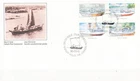 W CANADA 1266-1269a FDC FUR TRADE WORK BOATS