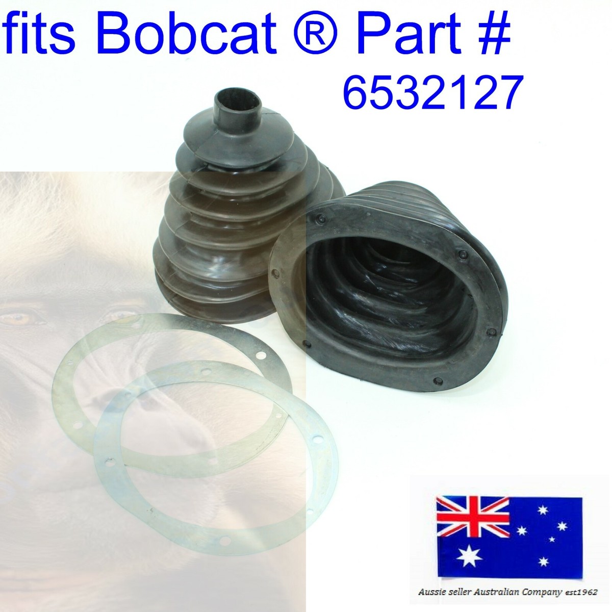 fits Bobcat Rubber Steering Arm Boots 6532127 S70 S130 S150 S160