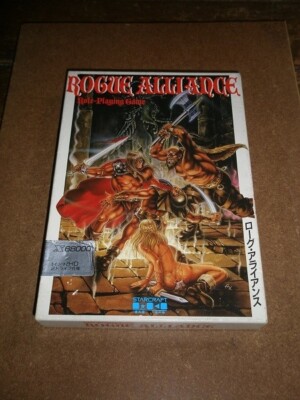 SHARP X68000 ROUGUE ALLIANCE AND FANTASY III JPN IMPORT GOOD SHARP X68000 ROUGUE ALLIANCE AND FANTASY III JPN IMPORT GOOD