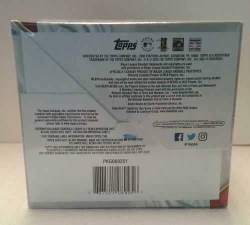 2020 Topps Series 2 Baseball HUGE 24 Pack Factory Sealed Box 384 CT LUIS ROBERT? - Picture 6 of 6