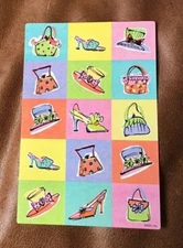 VINTAGE AMERICAN GREETINGS STICKETY DOO DA FASHION SQUARES STICKERS *