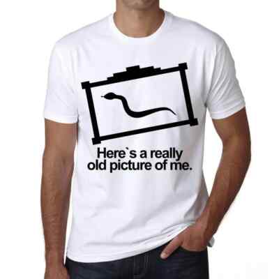 Men's Graphic T-Shirt Here's A Really Old Picture Of Me Eco-Friendly Limited