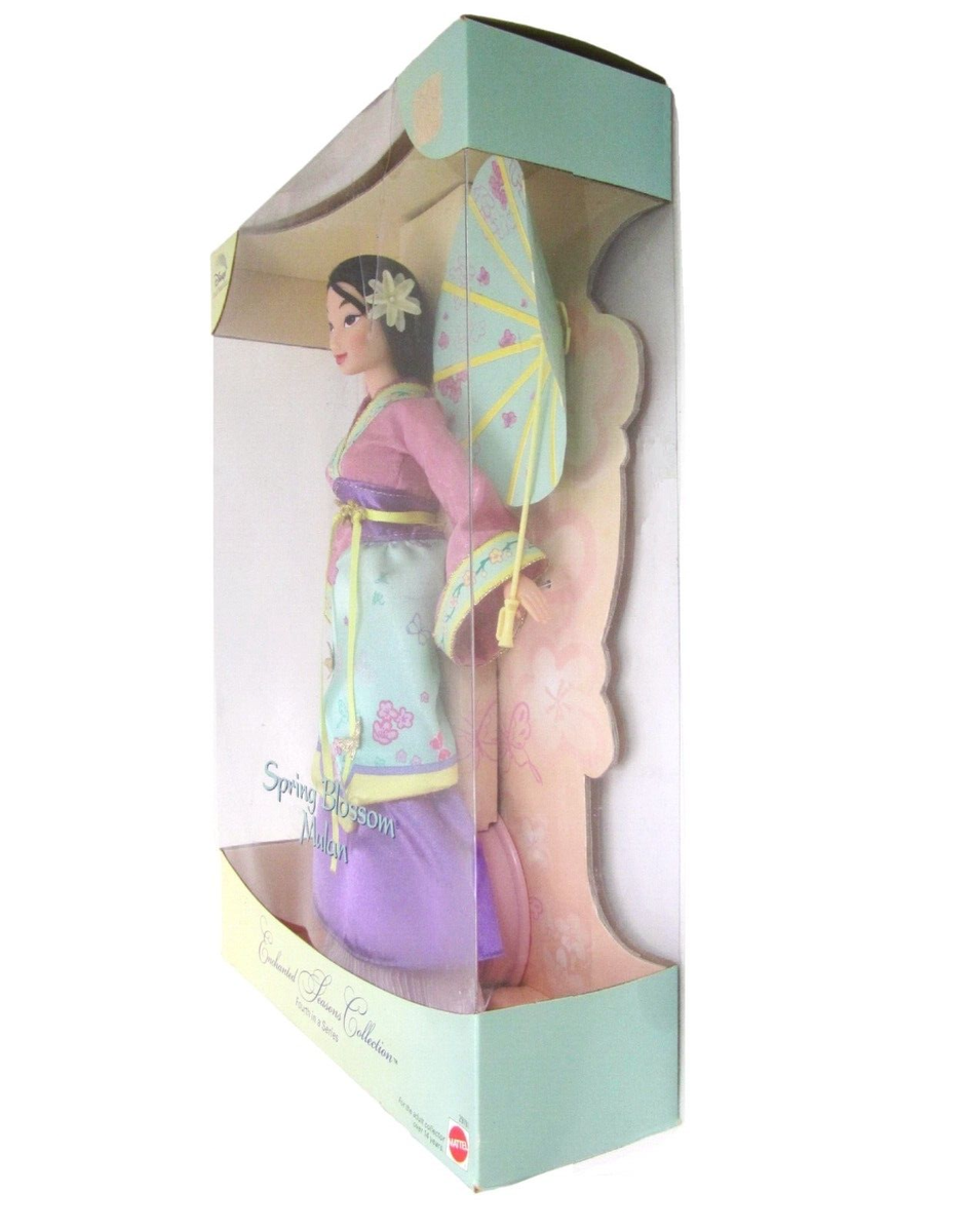 ディズニームーランドールSpring Blossom Mulan マテル社 Spring Blossom Mulan Disney Collector Doll Enchanted Seasons 29191