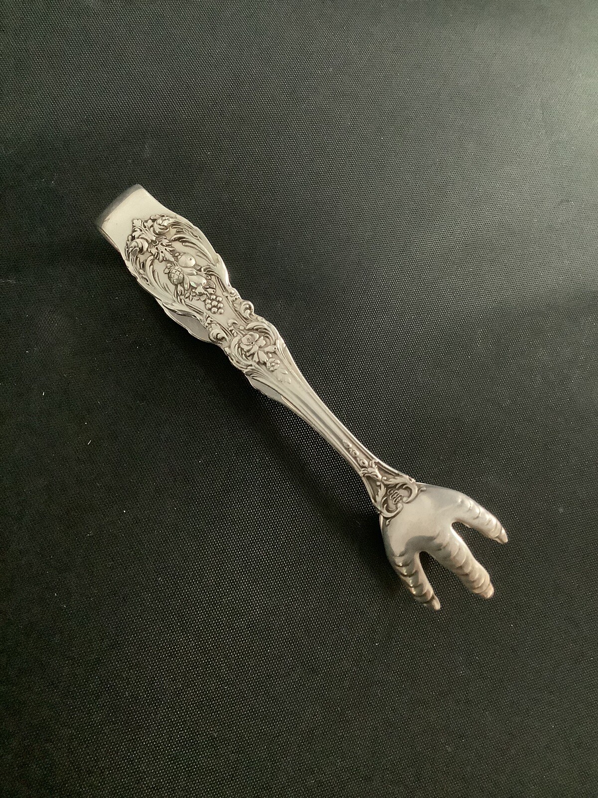 Reed & Barton Francis I Sterling Silver Sugar Claw Tongs
