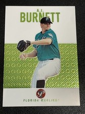 2003 Topps Pristine A.J. BURNETT #73