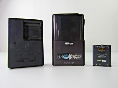 Nikon COOLPIX S80 14.1MP Digital Camera Black | eBay