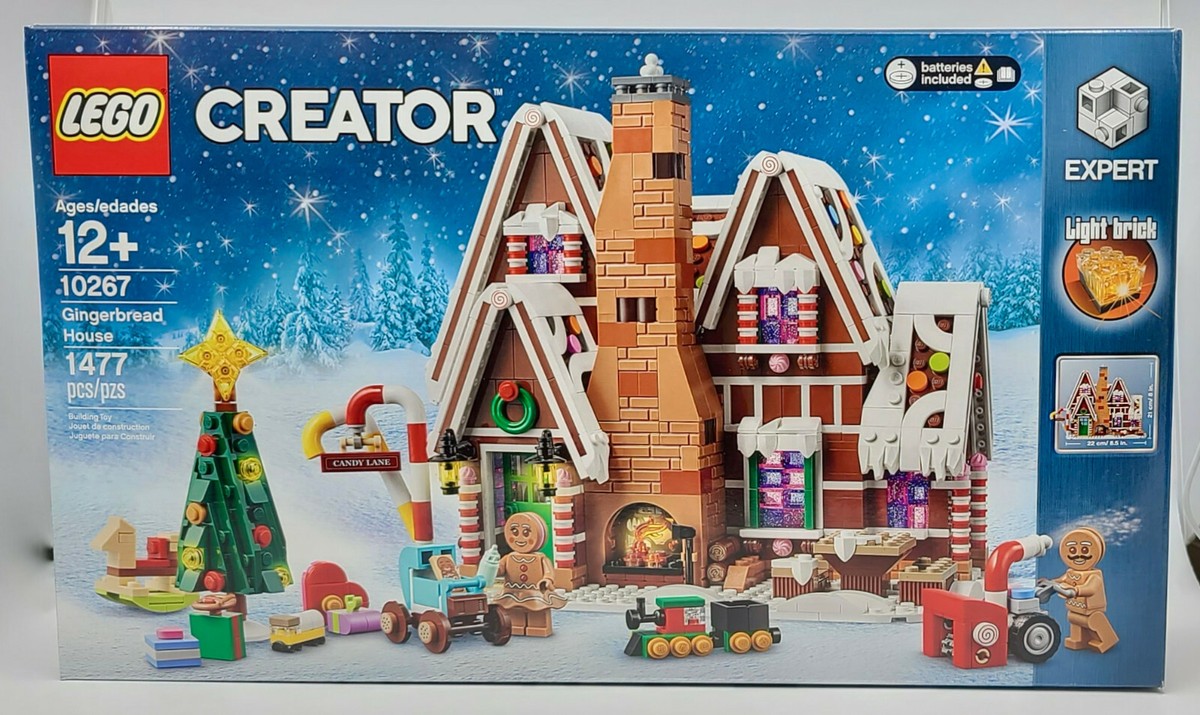 レゴ クリエイターエキスパート 10267 ジンジャーブレッドハウス 新品 WOW! LEGO CREATOR EXPERT CHRISTMAS GINGERBREAD HOUSE 10267 * FREE