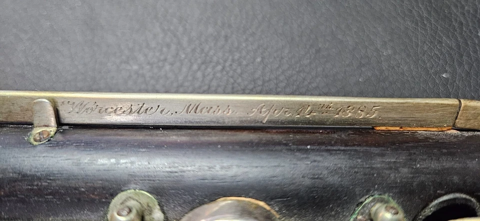 Genuine H F Meyer?  Nach Meyer Flute?  This flute is a little bit Mysterious. - Image 2 of 4