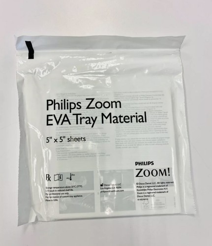 Philips ZOOM! EVA Custom Zahnaufhellung Tablett MATERIAL 5X5 IN 040 in 2 pro Tasche - Bild 2 von 5