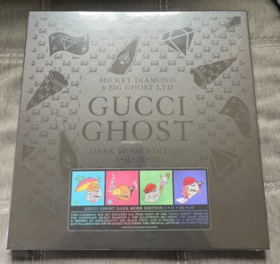 MICKEY DIAMOND BIG GHOST Gucci Ghost Dark Mode 4LP Box Set MICKEY DIAMOND BIG GHOST Gucci Ghost Dark Mode 4LP Box Set