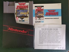 Jeopardy Nintendo NES Very Good Condition TESTED WORKS ORIGINAL BOX