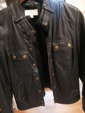 Lederjacke der Marke Heine ( Farbe:Schwarz) Guter Zustand.