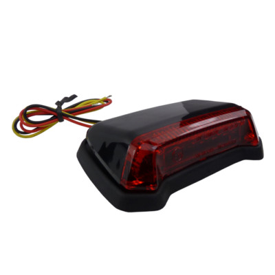 Rücklicht LED Motorrad flaches Fender Bremslicht Flatstyle Flatfender E geprüft
