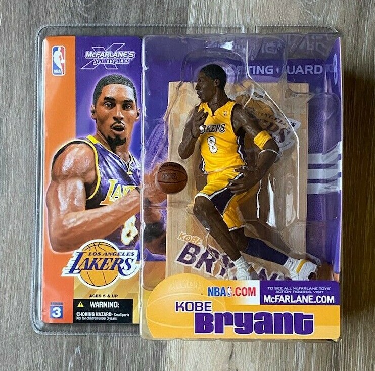 MCFARLANE NBA SERIES 3 KOBE BRYANT LOS ANGELES LAKERS YELLOW MCFARLANE NBA SERIES 3 KOBE BRYANT LOS ANGELES LAKERS YELLOW