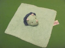 Parents Choice Blue Triceratops Dinosaur Security Blanket Baby Lovey Plush Satin