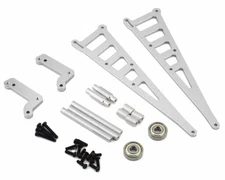 ST Racing 71071S DR10 Aluminum Wheelie Bar Kit (Silver)