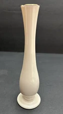 Vintage Lenox Classic Bud Vase Ivory With Gold Trim 7 3/8” Tall