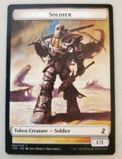 1x Soldier Token (002) Time Spiral: Remastered Magic the Gathering MTG NM